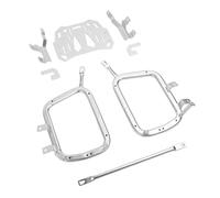 UPALDHOU Portaequipajes para Caja Lateral de Motocicleta, Kit de Soporte de Montaje de Acero Inoxidable de Liberación Rápida con Varillas de Soporte de Alta Resistencia, para de