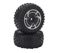 UPALDHOU RC Car Ruedas TRASERAS DE CABA COMENTA con Textura DE Baches para el Patrón DE Banda DE Rodadura DE Terreno en Carretera