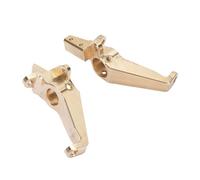 UPALDHOU RC Caster Bloque C Hubs, Carrier de Boscador de la Dirección Derecha de Latón Left Caster, Mejoras Estructurales Optimizadas de Diseño, Material Premium, Distribución de Fuerza Equilibrada,