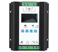 UPALDHOU Regulador Híbrido Eólico Solar 12V 24V 25A | Enfriamiento del disipador de calor, chip de control digital, limitación de sobrecorriente, frenado automático,