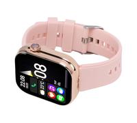 UPALDHOU Reloj Inteligente 2 en 1 con Auriculares, Pantalla Táctil HD de 2,02 Pulgadas, Rastreador de Actividad Física a Prueba de Agua, Auriculares, Cronómetro con Alarma, Llamadas (Gold)