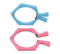 UPALDHOU Sublimation Cup Snwramp Eficiente Wrap Klem 2pcs EasyTouse Tool para Papel de Sublimación Ideal para Hacer los Entusiastas de sí mismo. (rosa+azul)