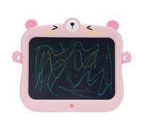 UPALDHOU Tableta de Dibujo LCD para Niños con Diseño de Dibujos Animados Vibrantes, Tecnología Ocular, Herramienta Educativa, Diseño Portátil, Lápiz óptico Sensible, Borrado con un para el (Pink)