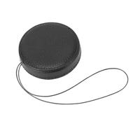 UPALDHOU Tapa de Lente, Cubierta de Protección de Lentes de Cuero PU Portátil con una Correa Anti -pérdida para una Cámara Instantánea Mini41 (Black)