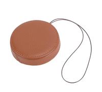 UPALDHOU Tapa de Lente, Cubierta de Protección de Lentes de Cuero PU Portátil con una Correa Anti -pérdida para una Cámara Instantánea Mini41 (Brown)