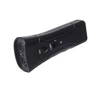 UPALDHOU Trainador de Corteza de Ultrasónico, Equipo de Entrenamiento de Perros Anti-Bark con Linterna LED, Liviana y Portátil, Efectiva para el Control de Ladridos, Batería de 9V, para