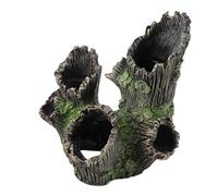 UPALDHOU Tronco de Resina para Acuario, Adorno único Que Cambia el Entorno del Tanque de Peces, Refugio para Esconderse para Decoración de Acuario (ST-004A)