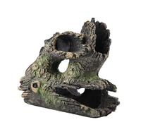 UPALDHOU Tronco de Resina para Acuario, Adorno único Que Cambia el Entorno del Tanque de Peces, Refugio para Esconderse para Decoración de Acuario (ST-004C)