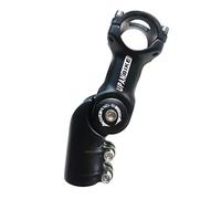 UPANBIKE - Adaptador Ajustable para vástago de Bicicleta (120 Grados, 25,4 x 75 mm, ángulo de Ajuste para Bicicleta de montaña, Bicicleta de Carretera, MTB BMX