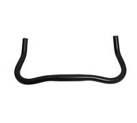 UPANBIKE Bike Bullhorn Handlebar Aleación de aluminio 25.4mm 37cm Para bicicleta de carretera con engranaje fijo(Negro)
