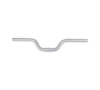 UPANBIKE Manillar de bicicleta 25.4mm 520mm Aleación de aluminio Riser Bar Rise 80mm para bicicleta de engranaje fijo (Plata)