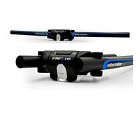 UPANBIKE Manillar plegable de aleación de aluminio para bicicleta, manillar plegable de liberación rápida, 31,8 mm/25,4 mm (negro y azul)