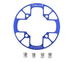 UPANBIKE - Protector de Bandeja de Bicicleta de montaña 104 BCD de aleación de Aluminio para piñones de pedalier 32~34T, 36~38T, 40~42T (Azul, 40T-42T)