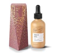 UpCircle Aceite facial jumbo con aceite de café, 60 ml, aceite facial hidratante natural, vitamina C, aceite de rosa mosqueta que desvanece las manchas oscuras + espino amarillo mantiene la piel