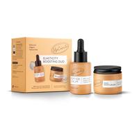 UpCircle Elasticity Boosting Duo - Sérum peptídico e hidratante facial Duo - Niacinamida, tripéptido + aloe vera - Aumenta el colágeno + elasticidad - Vegano + libre de crueldad