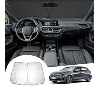 [Update] GAFAT Compatible con BMW Serie 1 F20 F40 / Serie 2 F22 F44 2012-2024 Parasol Parabrisas Interior, Accesorios Protector Solar Lunas Delanteras, Refrigeración, Protección UV, UPF 50+