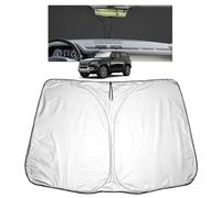 [Update] GAFAT Compatible con Land Rover Defender 90 110 2020-2025 2026 Parabrisas, Parasol Protector Solar, Enfriamiento, Protección UV, Accesorios Defender 110 (Sin Muesca en Parte Superior)