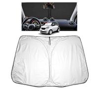 [Update] GAFAT Compatible con Smart Fortwo 453 Smart EQ Forfour W453 C453 A453 2014-2024 Parasol para Parabrisas interior, Protección Solar, Enfriamiento, Protección UV, Fortwo 453 Accesorios