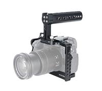 [Update Version] NICEYRIG GH5S GH5 Cámara Kit de Jaula con asa de Queso ámara Zapato Frío Riel de la OTAN para DSLR Panasonic Lumix GH5 GH5S