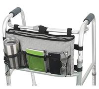 Update Walker Bag - Bolsa de almacenamiento para andador (manos libres)