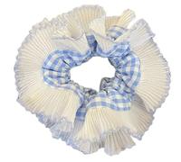 UpdoHair - Coleteros elásticos para el pelo de encaje para mujer, con lazos estéticos para el pelo, coleta de caballo