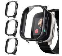 Upeak 3 Paquete Protector de Pantalla para XPLORA X6 Play, Funda Protectora General Carcasa de Vidrio Templado Duro para PC para XPLORA X6 Play, Negro