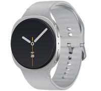 Upeak Correa Deportiva Compatible con Samsung Galaxy Watch 8 Correa 40mm 44mm, Pulsera de Silicona de Repuesto para Samsung Galaxy Watch 8 Classic 46mm Hombre Mujer, Gris