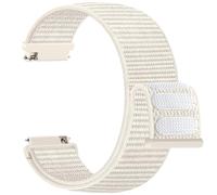 Upeak Nylon Correa 22mm Compatible con Garmin Venu 3 Venu 2 Vivoactive 4 Forerunner 265, Correa deportivo para Amazfit Balance Samsung Galaxy Watch 3 45mm Gear S3 Classic, Luz Estelar