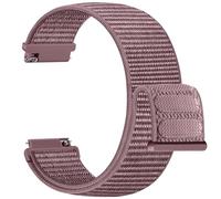 Upeak Nylon Correa 22mm Compatible con Garmin Venu 3 Vivoactive 4 Forerunner 265 255, Correa deportivo para Amazfit Balance Samsung Galaxy Watch 3 45mm Gear S3 Classic, Violeta Humo