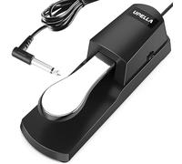 Upella - Pedal de soporte universal para piano para Yamaha, Roland, Casio, Korg Pianos digitales MIDI, teclados electrónicos, sintetizador de órganos eléctricos, toma jack 6,35