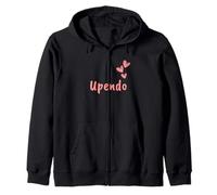 Upendo Love En Suajili Sudadera con Capucha