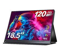 UPERFECT Monitor Portátil 18.5 Pulgadas 120Hz USB C Gaming Monitor 1920 * 1080 Full HD IPS Pantalla Móvil con Type-C Mini HDMI para PC Teléfono Celular PS4 / 5 Xbo Raspb Pi