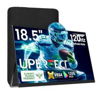 UPERFECT 18,5 Pulgadas 120Hz Monitor Portátil para Juegos, FHD 1920x1080 | 125% sRGB 2000:1, Pantalla con USB C Mini HDMI para Laptop PC PS-4/5 Switch, Compatible con VESA, Cuerpo Metálico