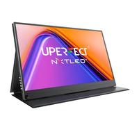 UPERFECT Monitor Portátil 15,6”, NxtLED™ para el Cuidado de la Vista, 125% sRGB 1080p, Pantalla sin Parpadeo con Baja Emisión de Luz Azul, USB-C, HDMI y VESA para PC, Mini PC y Consolas de Videojuegos