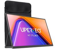 UPERFECT 18,5 Pulgadas 120Hz Monitor Portátil para Juegos, Full HD (1920 x 1080), Pantalla Mate, USB-C, Mini HDMI para PC, Laptop, Teléfono Móvil, PS-4/5, Xbo, Carcasa Metálica, Compatible con VESA