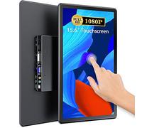 UPERFECT Monitor Portátil Táctil 15,6 Pulgadas, Segunda Pantalla con Screen Full HD Alto Contraste 2000:1, Soporte Integrado y DVI VGA HDMI USB B para PC Laptop XBO Switch PS4/5, Compatible con VESA