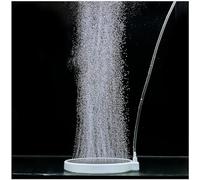 UPETTOOLS Nano piedra de aire para pecera, burbujeador de acuario de 1.97 pulgadas, difusor de oxígeno disuelto ultra alto, piedra burbujeadora de oxígeno para acuario, accesorios para peceras para