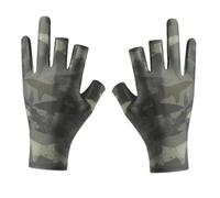 UPF50+ Fishing Gloves, Wear Resistant Grip, Outdoor Summer, Boat Rowing | UPF50+ Fishing Gloves, Wear Resistant Palm Protection, Breathable Sun Shield, Summer Outdoor Sport, Boat Rowing Comfort
