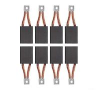 Upfasixy 5KW L8 Sightseeing Golf Cart Motor Carbon Brush Replacement Set, Compatible con el número de pieza 102938601, 8 cepillos de metal para mantener la eficiencia del motor