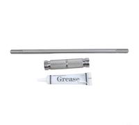 Upfasixy Barra de extensión para taladro de martillo giratorio para SDS Plus con función de liberación rápida compatible con taladros con vástago redondo de doble cabeza y resorte de acero