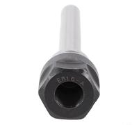 Upfasixy ER - Portabrocas de extensión de vástago recto CNC, soporte de herramientas de fresado de aleación de acero 40CrMnTi endurecido de alta velocidad para trabajos de cavidad profunda ER8A (C12