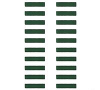 Upfasixy Juego de 20 tubos de conexión de varilla de soporte para plantas para uso con soportes de vid trepadora y conectores de poste de red de sombra solar en estructuras de invernadero (11 mm)