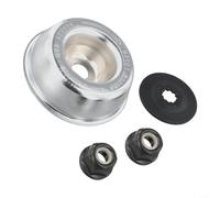 Upfasixy Kit de fijación de hoja de metal con 2 tamaños de tuercas compatible con modelos de desbrozadora FS87 FR130T FR220 FR350 FR450 FR480 FS110 FS120 FS130 y más