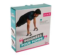 UPFIT - Asas ergonómicas para bombas - El par - Para practicar ejercicios de bomba con la máxima comodidad - Apoyos antideslizantes - Diseñado para evitar dolores de muñeca