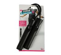 UPFIT - Cuerda de saltar - Asas con peso - Asas ergonómicas con textura ligeramente granulada para un buen agarre - Para uso en interiores - Longitud: 2,80 m - Material: PVC