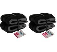 UPFIT - Juego de 2 mancuernas flexibles y ajustables - Flexibles para hacer ejercicios de construcción muscular y tonificación - Se puede colocar en muñecas o tobillos - Peso: 0,5 kg cada una