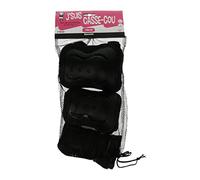 UPFIT - Juego de protección de patines - Kit de protección de bicicleta de 6 piezas - Talla M - Kit de protección para todo tipo de deporte de deslizamiento, protege las rodillas, niños/adultos