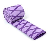 UpGBRF Argyle - Tubo termorretráctil (2,5 cm de diámetro), color morado