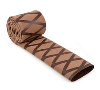 UpGBRF Argyle - Tubo termorretráctil (2,8 cm de diámetro), color marrón