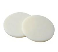 UpGBRF Placa De Plástico ABS Láminas Hojas De Plástico Beige Redondo 9Cm